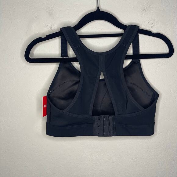 NEW Spanx High Impact Sports Bra Black - Size 32D - Picture 5 of 6